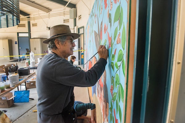 montoya painting mural