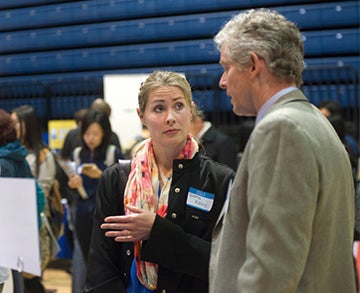 Meet potential employers and assess companies that "fit" you at a UC Davis internship and career fair.