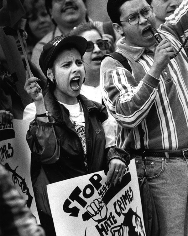 UC Davis protest from the 1990s