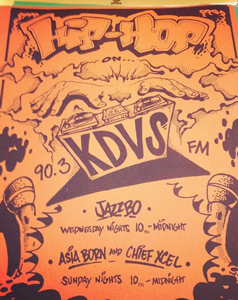 KDVS show poster
