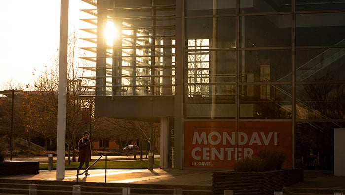 Mondavi Center at sunset