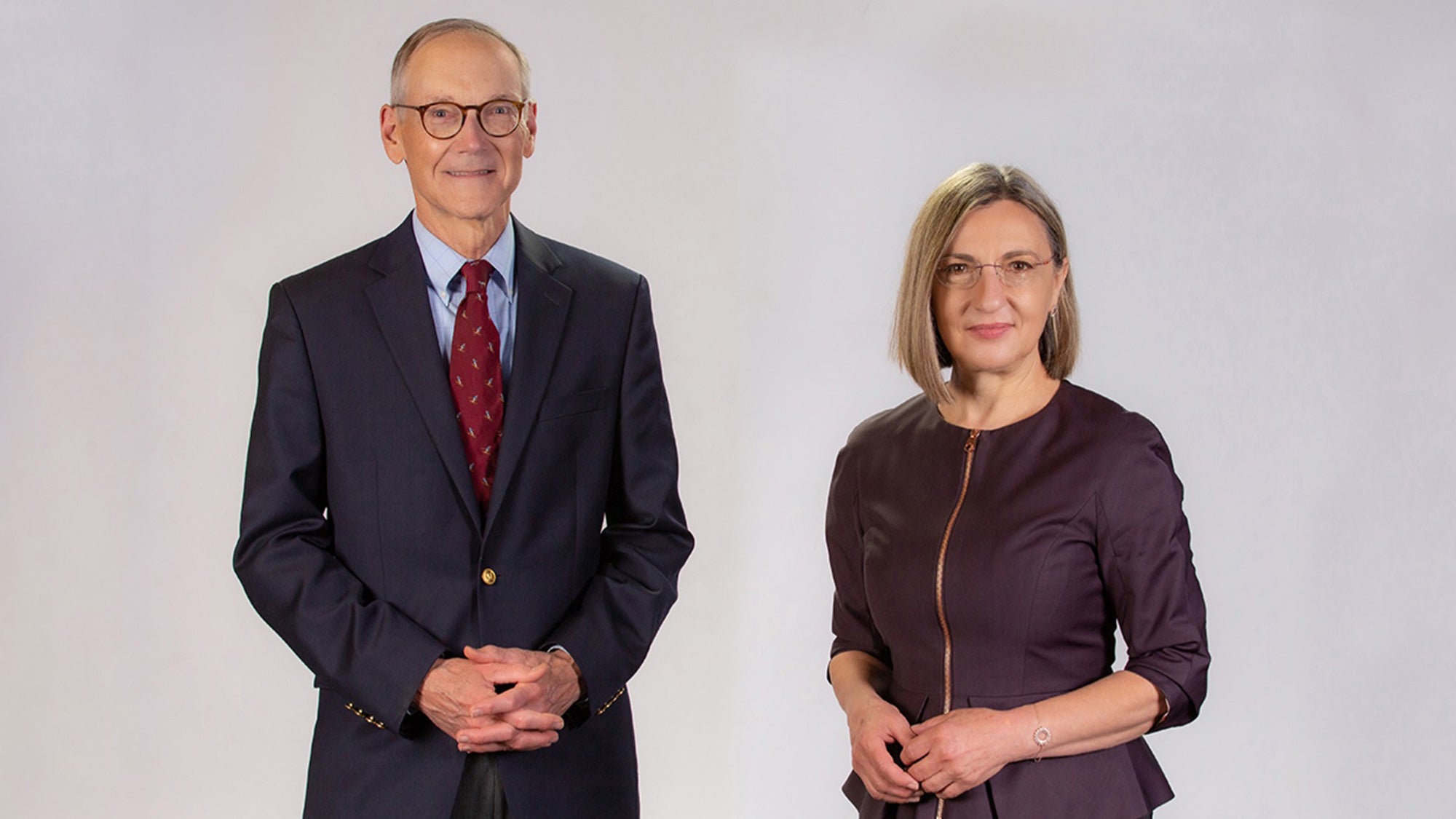 NCIBT founding director Laura Marcu and NCIBT deputy director and training leader Griff Harsh.