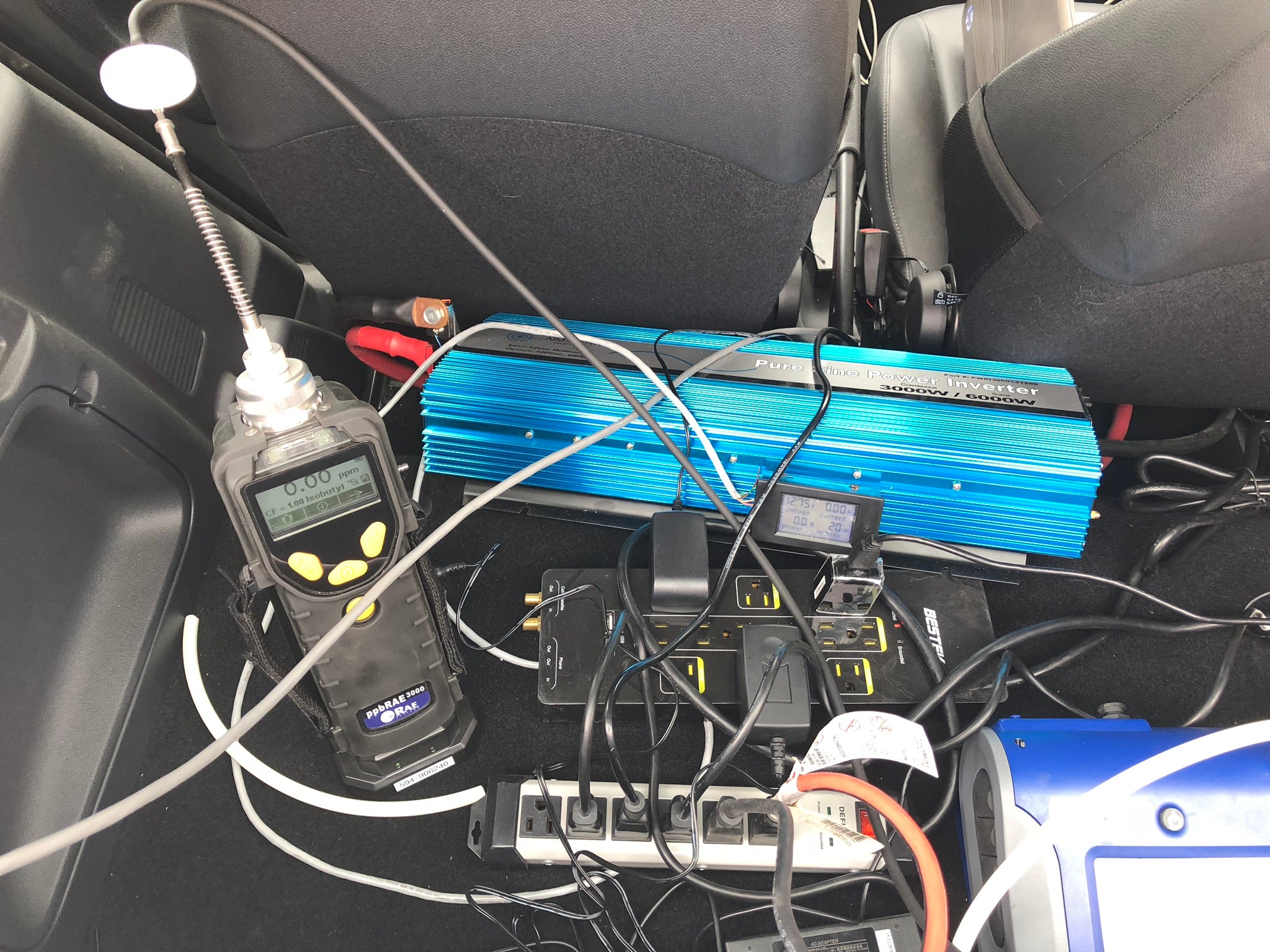 Scientific instruments for air quality sampling 