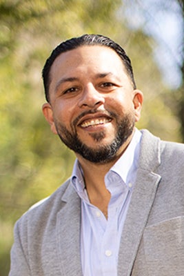 Closeup of Jesús M. Velázquez