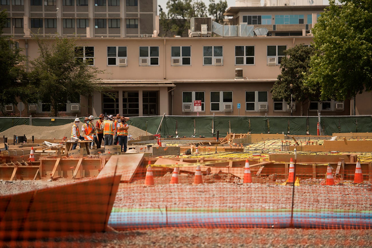 Construction in Davis