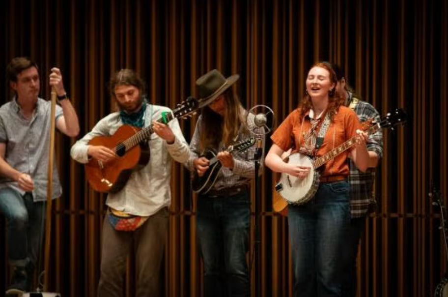 The Bluegrass and Old Time String Band. (Phil Daley/UC Davis)