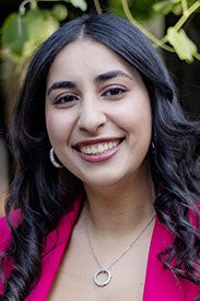 Closeup of Yoanna Soliman