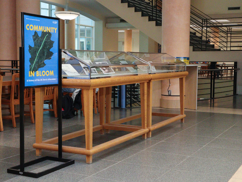 Arboretum Exhibit Case (courtesy)