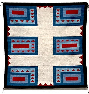 D.Y. Begay, Arapaho Style, 2014. Gift of Patrick V. and Mary Beth Musick. (Courtesy, The Gorman Museum of Native American Art)