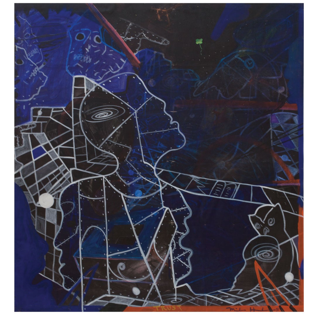 Abstract art design on dark background