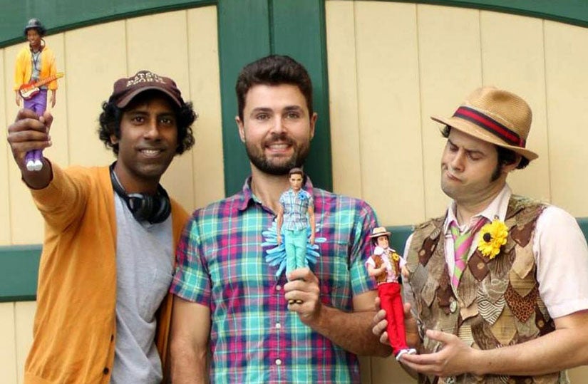  The Hoots trio of men.