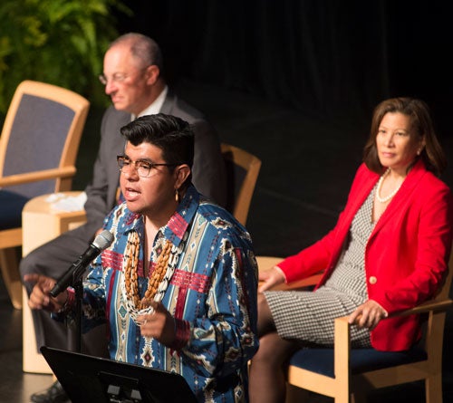  Valentin Sierra on stage.