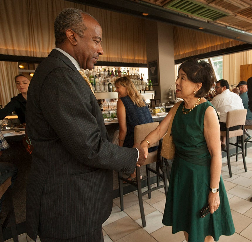 Gary May and Doris Matsui