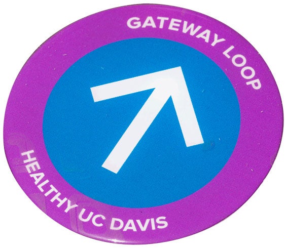 Purple Gateway Loop button, cutout