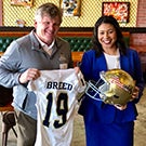 Dan Hawkins and London Breed