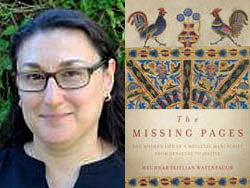 Heghnar Watenpaugh mugshot and "The Missing Pages" book cover