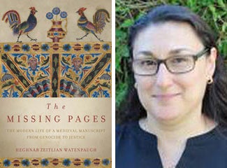 Book cover and Heghnar Zeitlian Watenpaugh mugshot