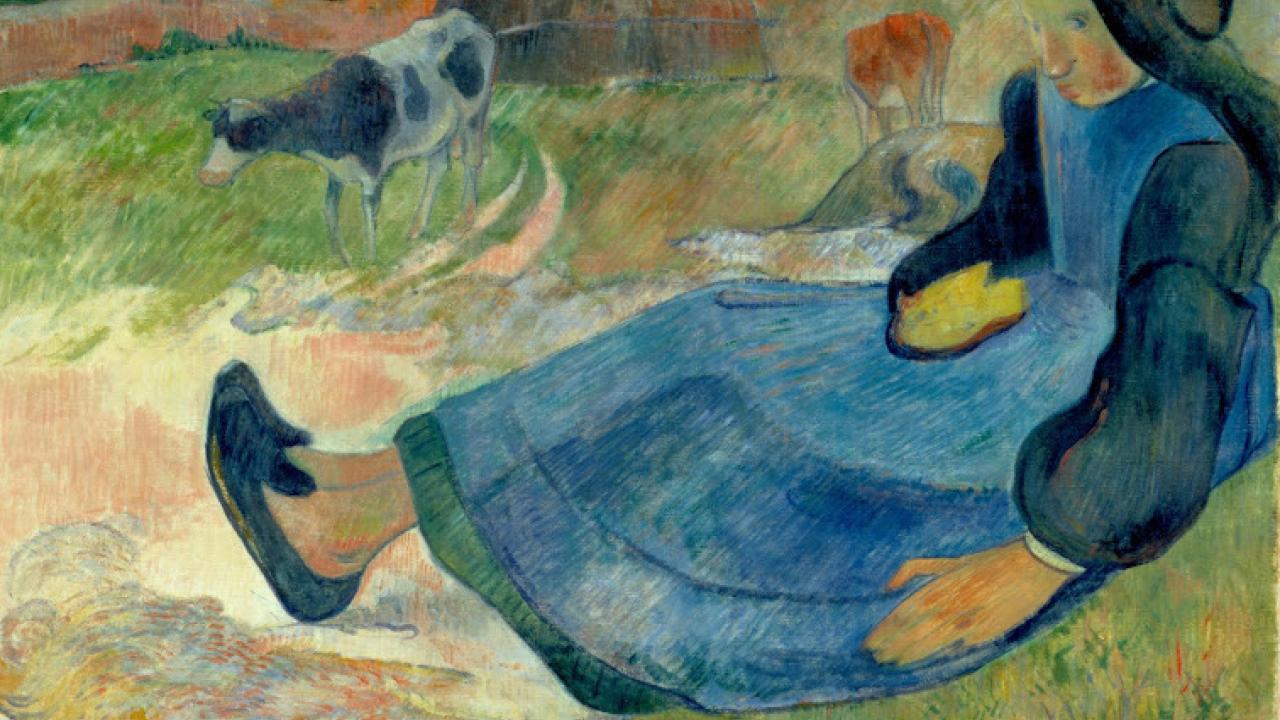 Gaugin Breton Girl