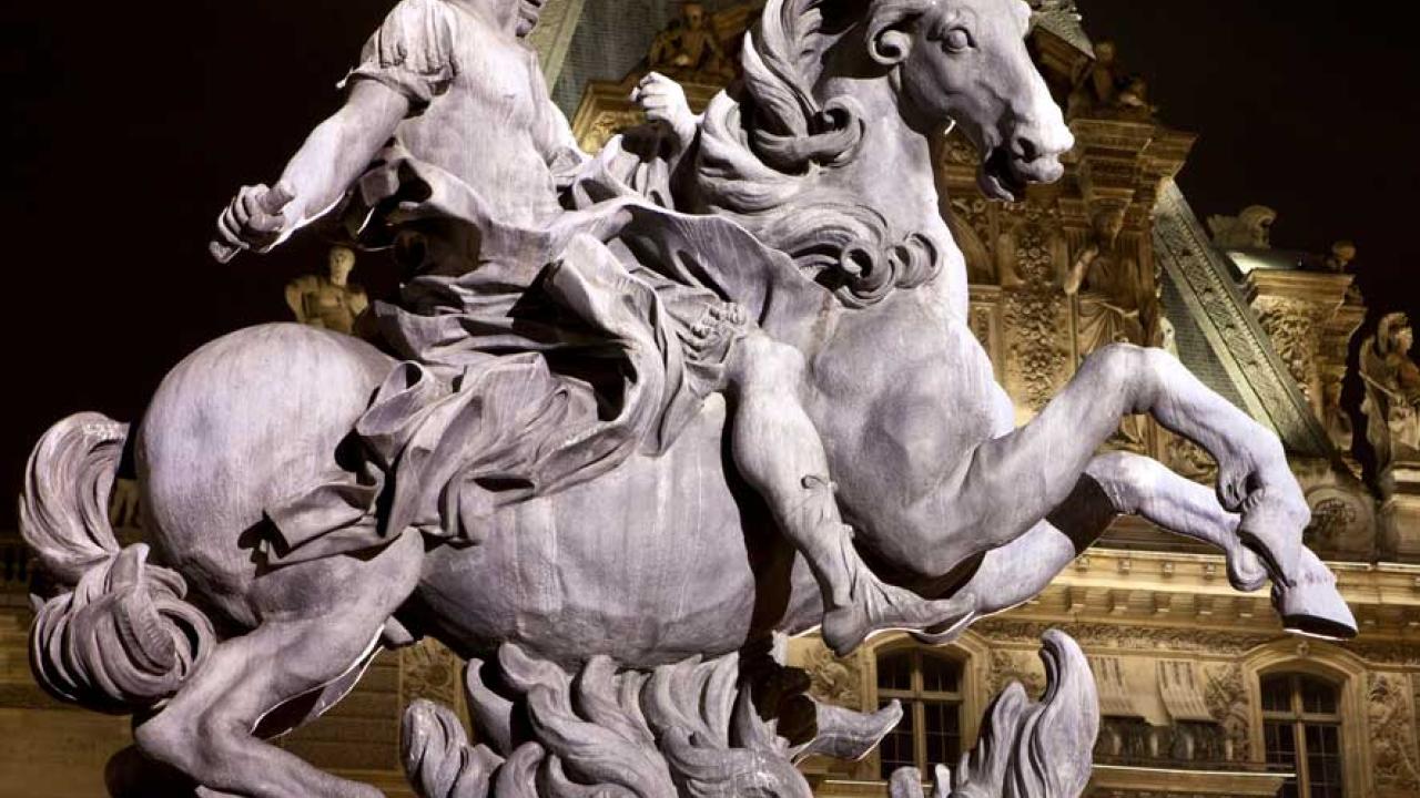 Louvre statue