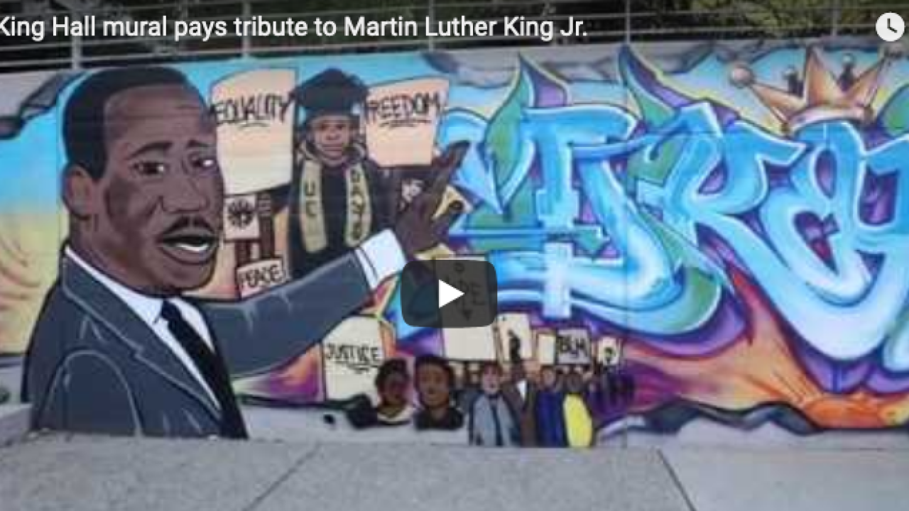 Mural of Martin Luther King Jr.