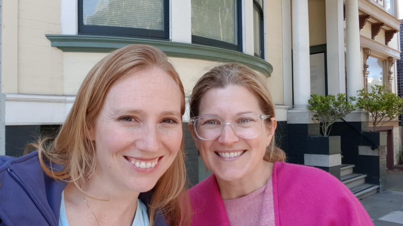 Dr. Deborah Thomson and Tammy Nicastro