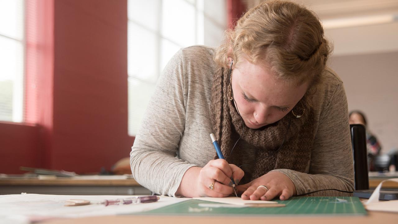 Landscape architecture major Mikaela Bernhardt