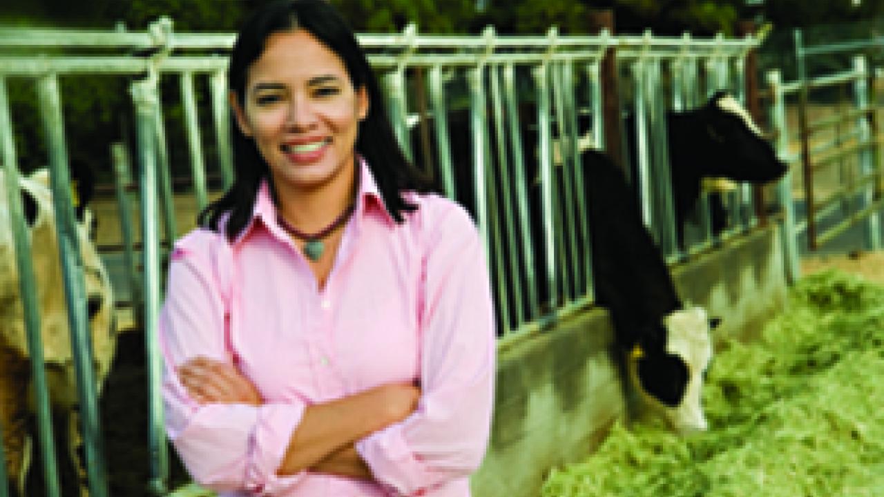 New faculty member and microbiologist Lorena Navarro is an avid runner and UC Davis alum. During her postdoc, she identified the molecular target for an essential virulence protein of the bacteria Yersinia, the pathogen responsible for the bubon