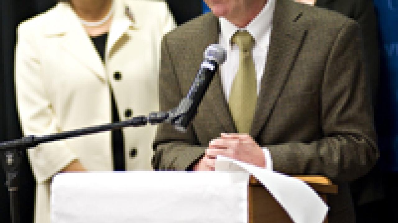 Management professor Donald Palmer, above, led the research on women in top business jobs. 