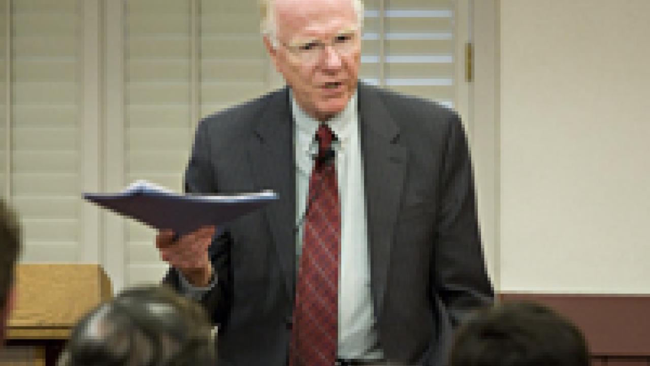 Chancellor Larry Vanderhoef