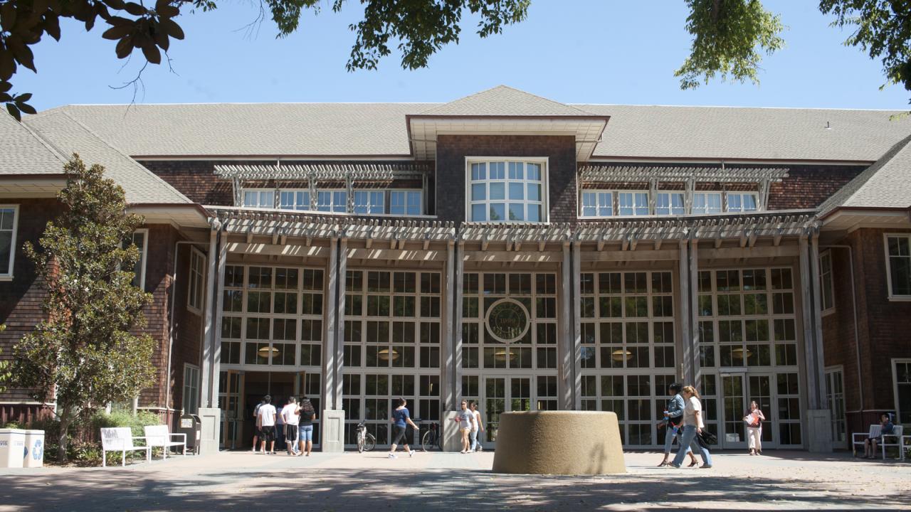 Exterior of Dutton Hall
