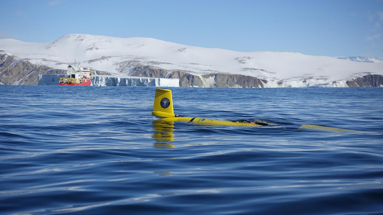 ice glider, Antarctica