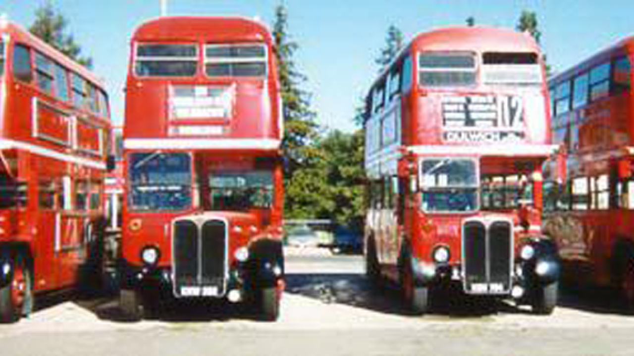 Four London double-deckers in Unitrans fleet