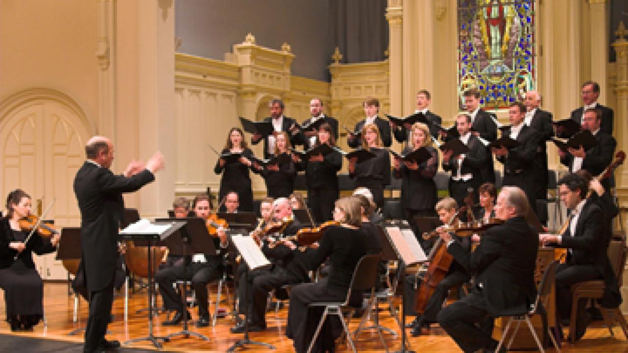 Jeffrey Thomas leads American Bach Soloists. 