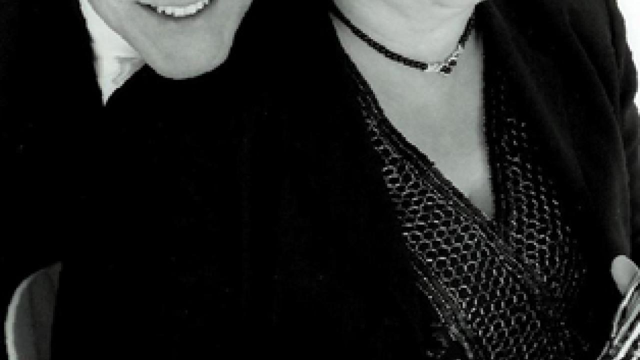 Bassoonists David Granger and Alice Benjamin