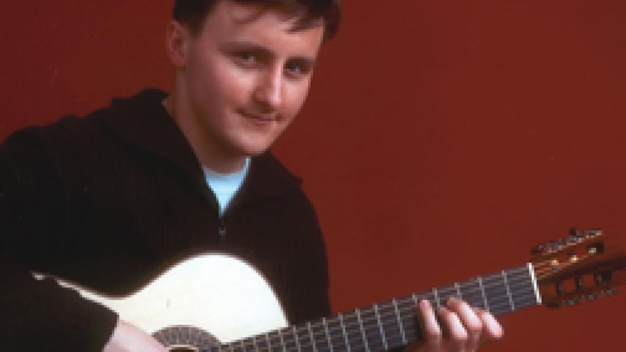 Guitarist Robert Belinic