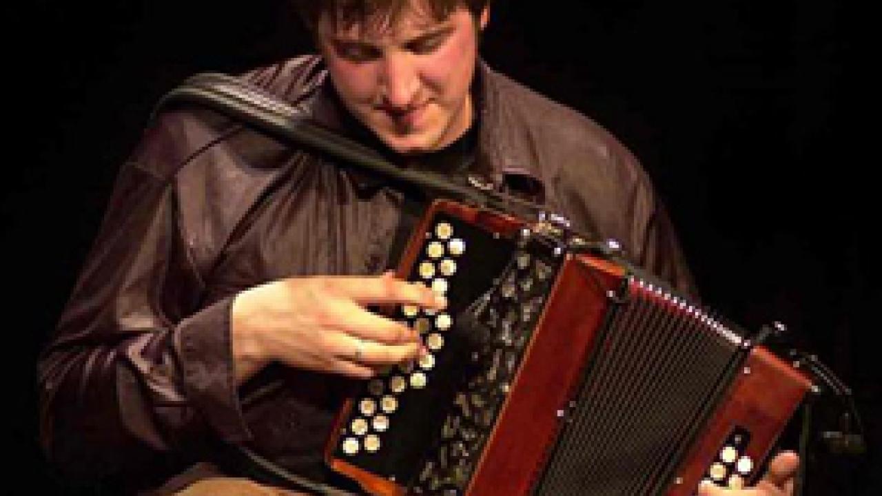 Danu's Benny McCarthy plays the button accordian.