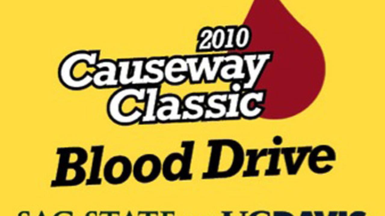 Graphic: 2010 Causeway Classic Blood Drive poster (portion)