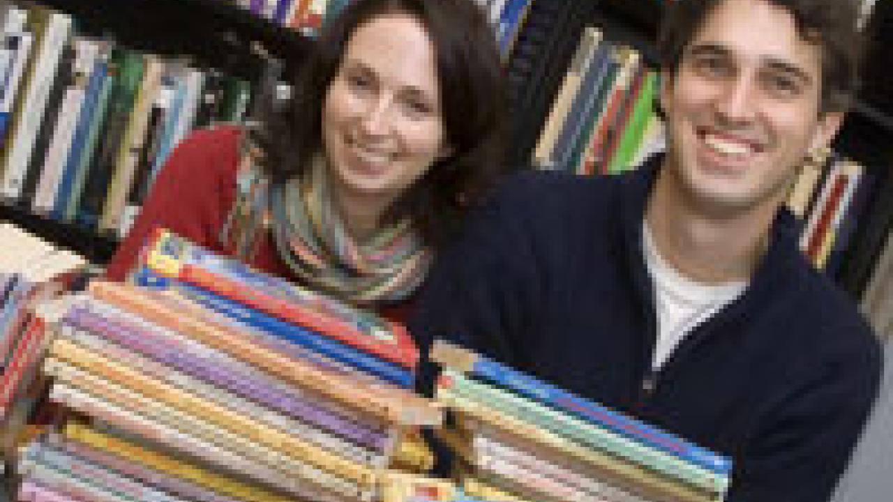 In 2004, Malgorzata &ldquo;Gosia&rdquo; Arlet and Freerk Molleman began the Foundation for Children&rsquo;s Education in Uganda. Books, desks and benches are some of the items collected for Ugandan children so far. 