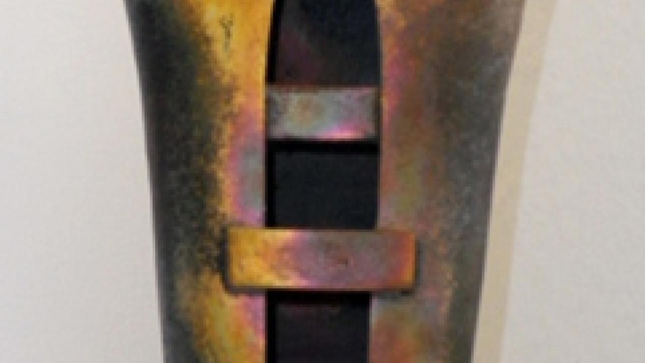 Photo: An example of Latika Jain's ceramic work, from the new exhibition The Architecture of Thought, at the Craft Center Gallery