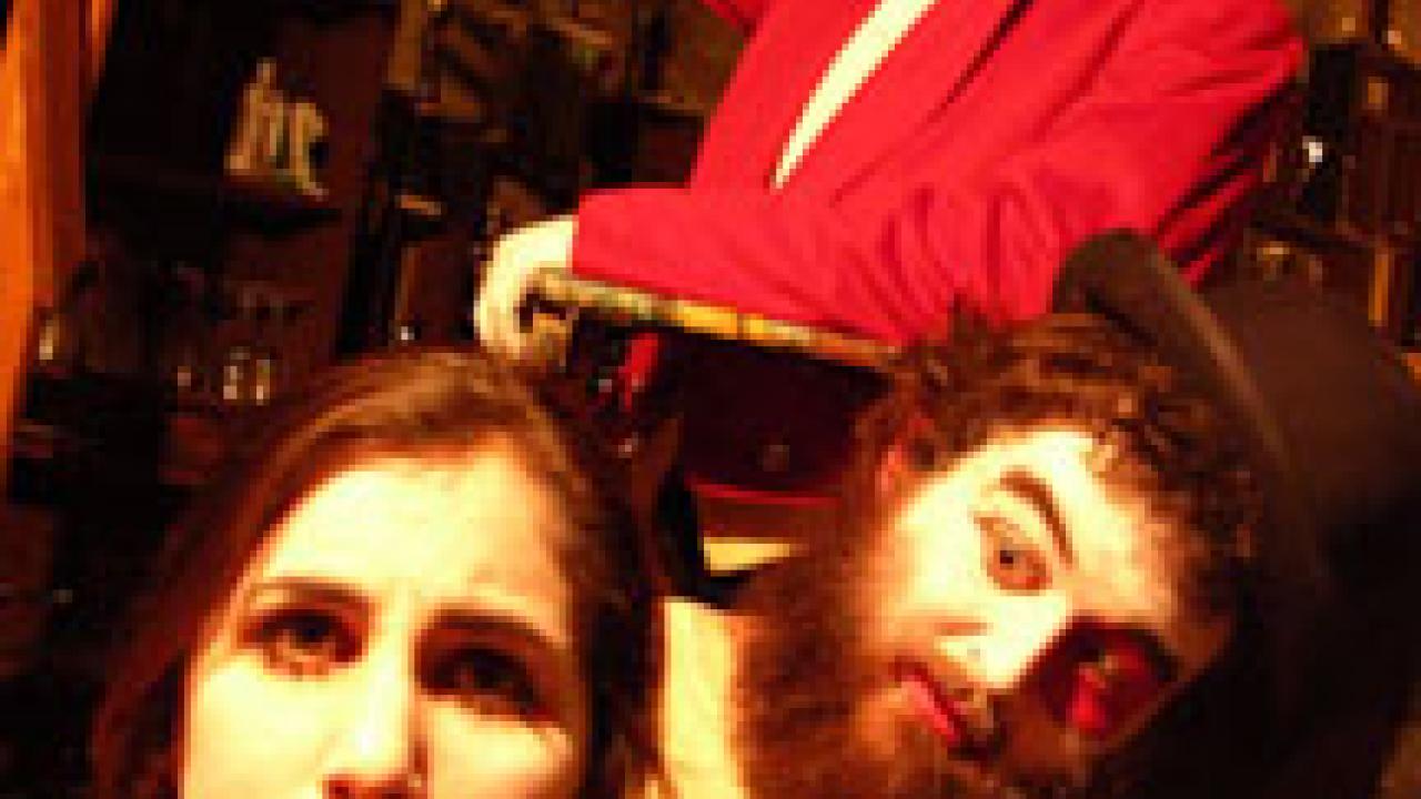 Kevin Ganger, Daniel Guttenberg and Gia Battista in Nights at the Circus.