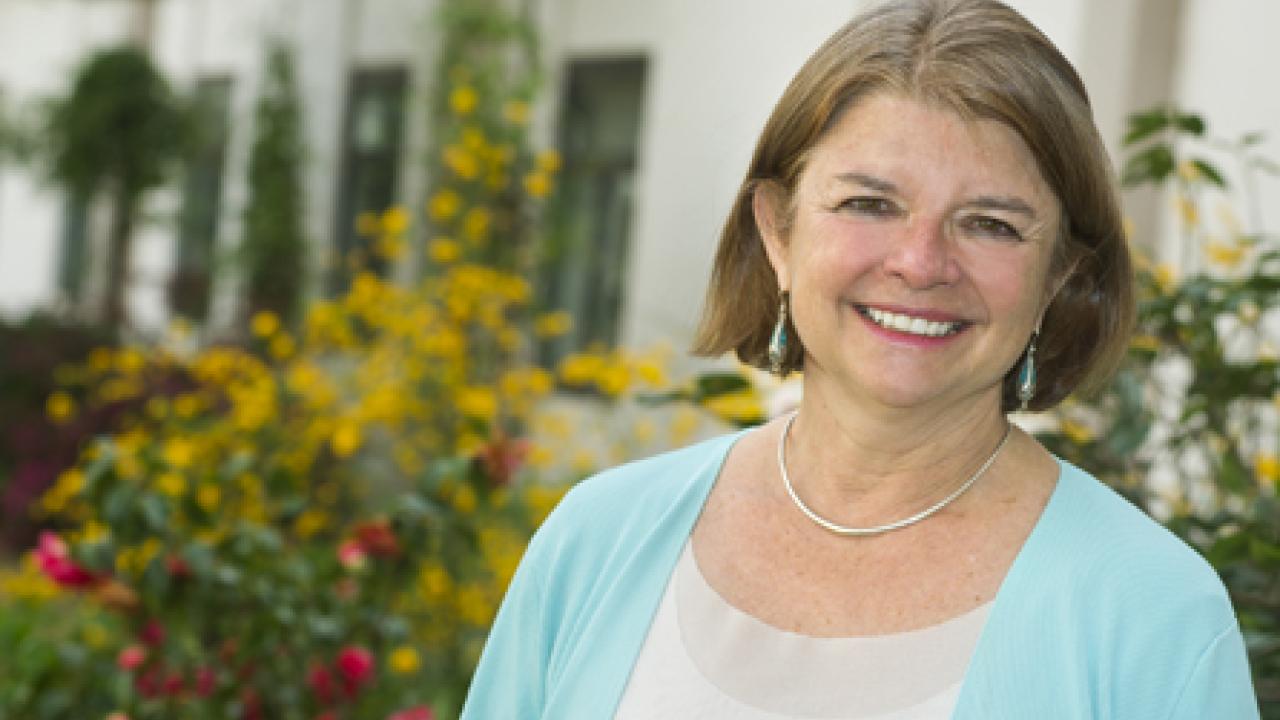 Photo: Margaret Ferguson, distinguished professor of English