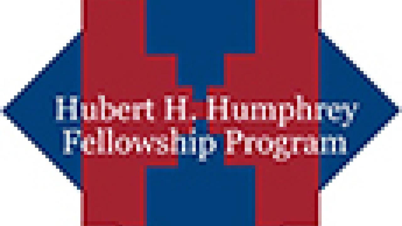 Logo: Hubert H. Humphrey Fellowship Program