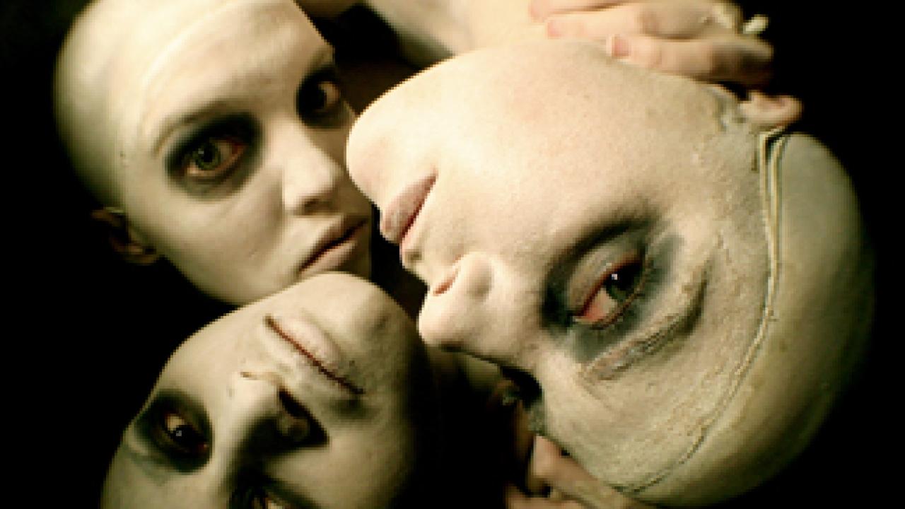 The infamous witches of Macbeth: Andrea Guidry, Ashley Bargenquast and Lauren Norton.