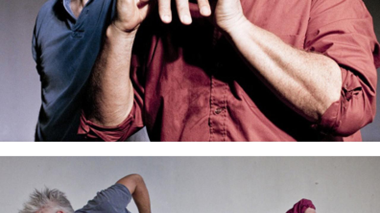 Photos (2): Jess Curtis and  Angus Balbernie in "Jess Meets Angus"