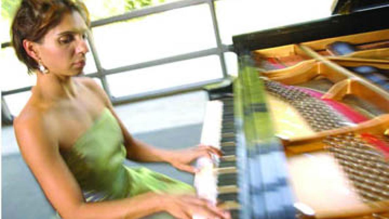 &lsquo;It was an audience member who planted the idea for this pro-
gram in my head,&rdquo; Lara Downes says of Mozart by Request.