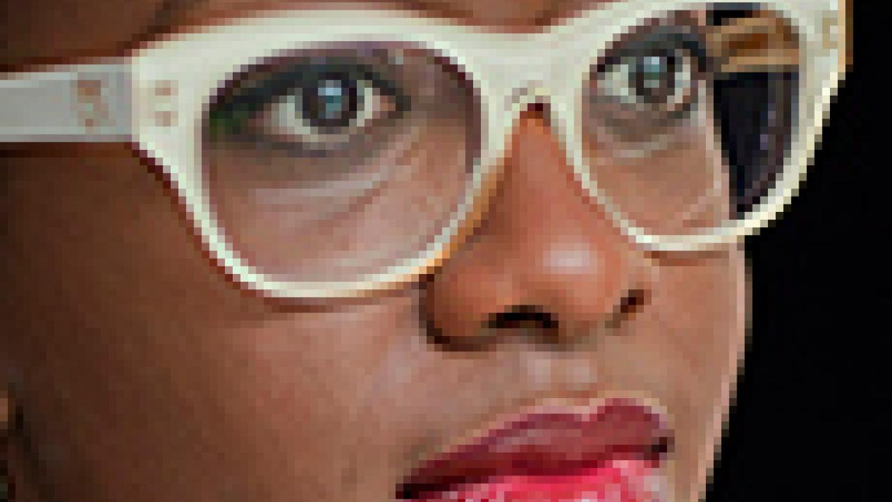 Photo: C&eacute;cile McLorin Salvant mugshot