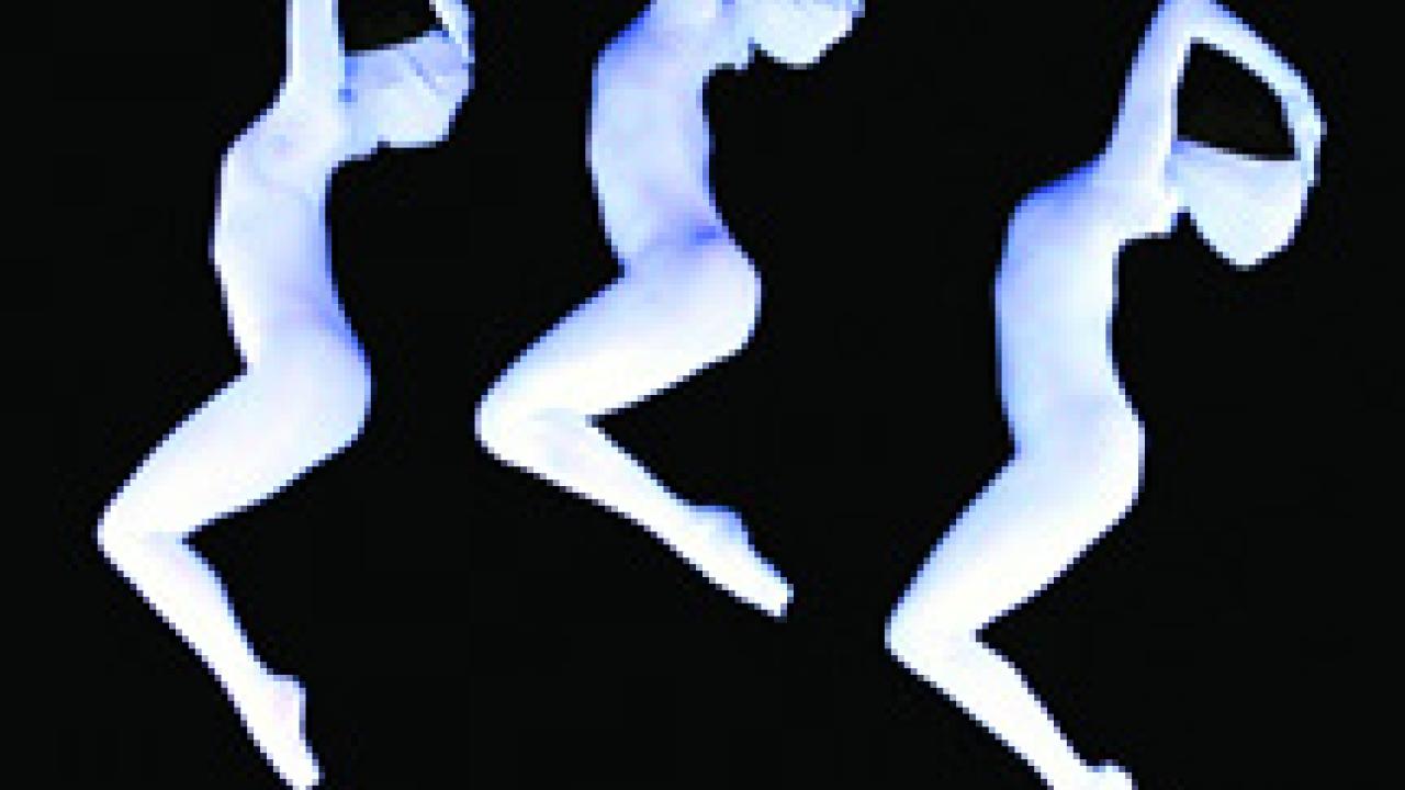 MOMIX performers in 'Lunar Sea,' due on the Mondavi Center stage Oct. 29 and 30