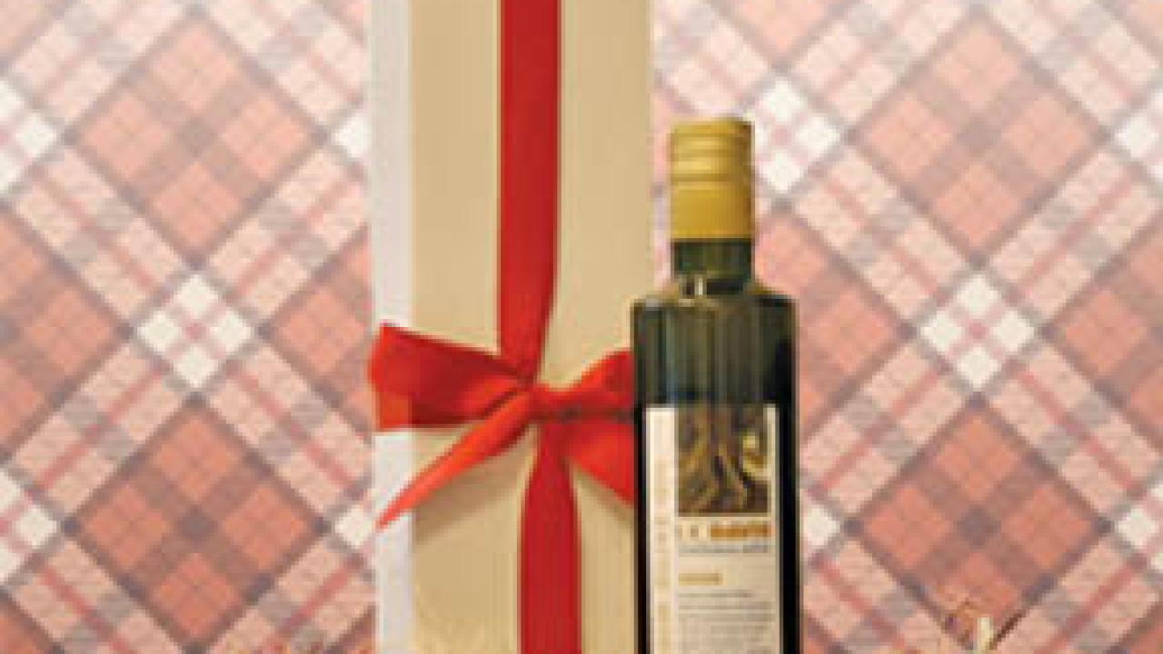 Photo: Silo and Gunrock olive oil, two bottles