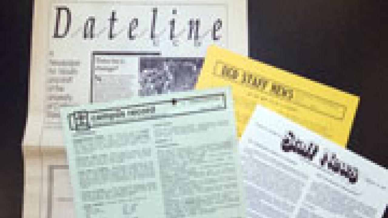 Dateline's predecessors included the Campus Record and Staff News.