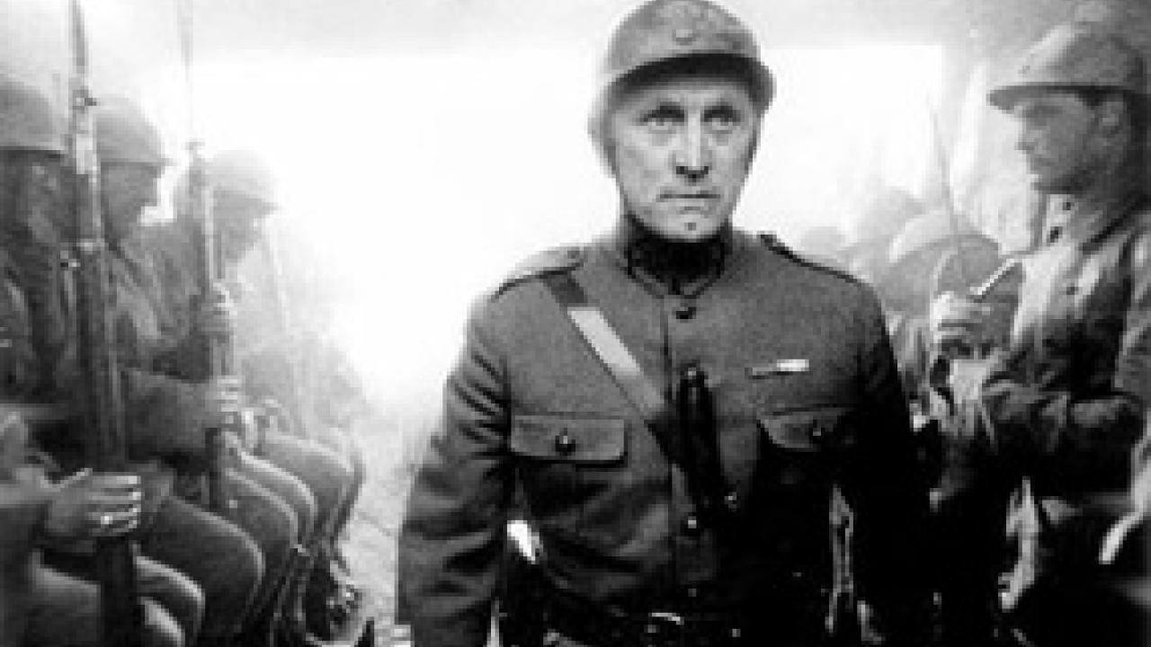 Kirk Douglas in 1957's Paths of Glory